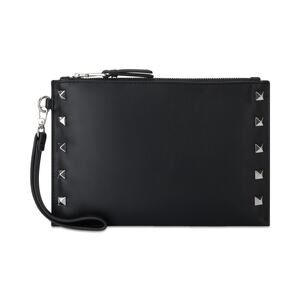 I.N.C. International Concepts Molyy Party Studded Pouch Black